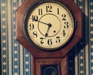 Seth Thomas Schoolhouse clock