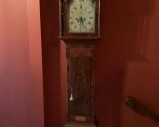 American tall case clock