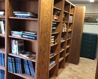 Huge collection of book shelves - appx 20