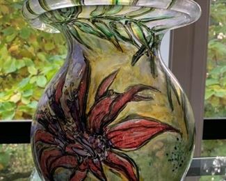 104 Maxi Power Original Reverse Painting On Glass