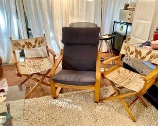 004Vintage Directors Chairs  More