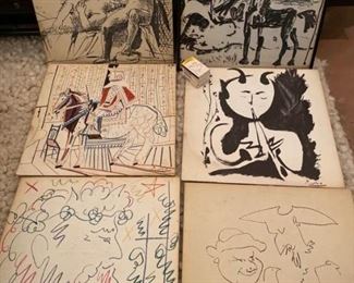 032Picasso Illustrated Album Covers