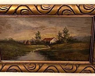 151 Vintage Signed Oil Painting