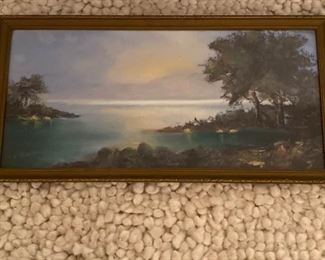 056Signed Original Pastel