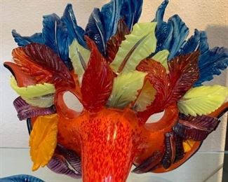 137 Glass Hand Built Mask