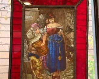 173 Stained Glass Art Piece