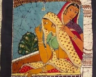 042Original Batik Wall hanging