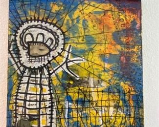 220 Romson Bustillo Mixed Media Art