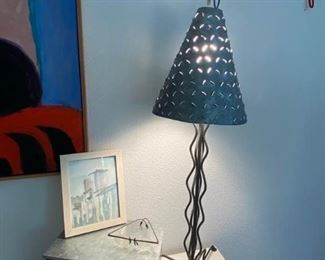 215 Metal Lamp, Decor and More