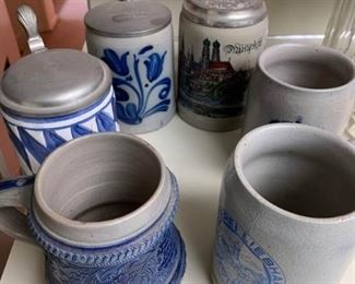 199 Pottery Steins