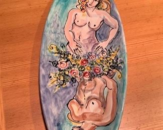 182 Maxi Powers Signed Platter