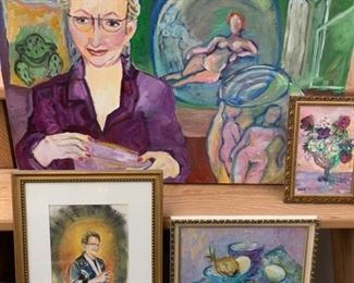 423 Maxi Powers Oil Paintings