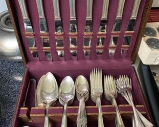 304 Large Assortment of Silver Plate