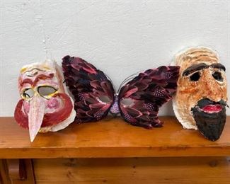 256 Plaster Art Masks