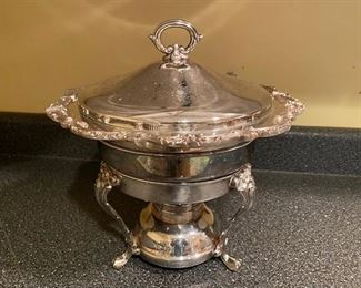 Silver Plate Chaffin Dish 