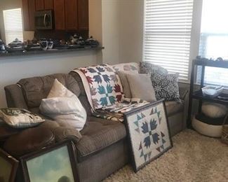 Quilts, antique pictures