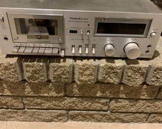 Technics stereo cassette deck