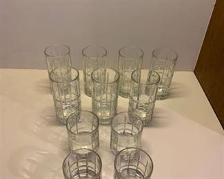 Set of glassware 11 pieces