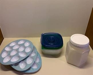 Deviled egg holderÂ’s and other storage items