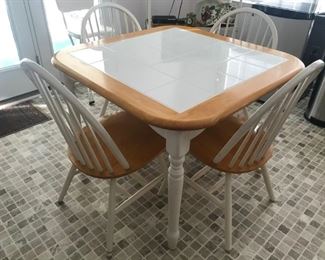 Table / 4 Chairs $ 124.00