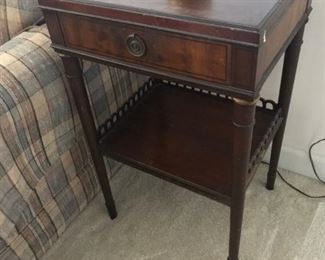 1 Drawer Antique End Table $ 38.00