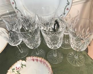 Waterford Wine Glasses (8) $ 108.00