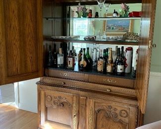 Vintage Bar Cabinet $250
