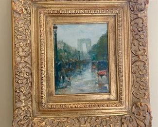 Champs de Elysee Framed Print, 20"x18" $90