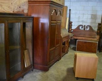 Antique Breakfront, Wardrobe and More!