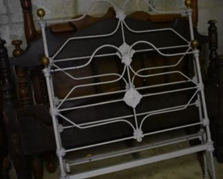 Antique Brass and Iron Bed