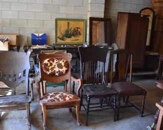 More Antique Chairs, etc.