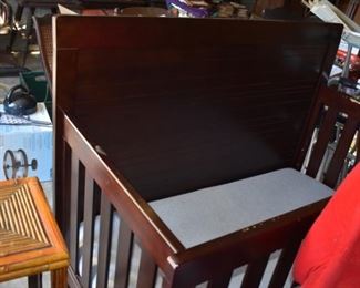 Large Antique Child’s Crib