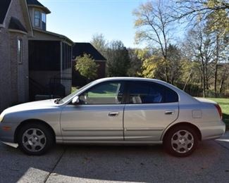 2001 Hyundai Elantra VIN # KMHDN45D71U153132, 250K+ miles.