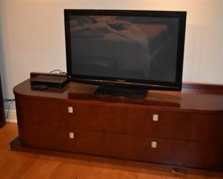 Gorgeous Mid-Century Bedroom Suite consisting of Bed, Armoire, Chest and matching End Tables