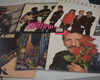 Vintage Vinyl Rock Albums just a sampling of a great Collection of Rock Albums