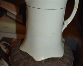 Beautiful and hard to find KT&K Antique Porcelain Pitcher