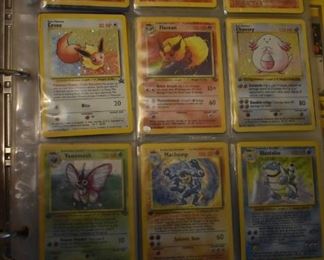 Large Fantastic Pokémon Collection. This Collection is Selling as one complete collection! You may make offers until Saturday at Noon. At that time only those who are still actively making offers may continue to make offers. Please call for details. This Collection will make A Fantastic Christmas Gift!!! Pictured here is each page of the album and  the last picture is of 541 loose Pokémon Cards. Cards may not be removed from the album  or the sealed bags in order to preserve the integrity of the cards. 