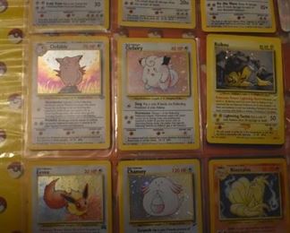 Large Fantastic Pokémon Collection. This Collection is Selling as one complete collection! You may make offers until Saturday at Noon. At that time only those who are still actively making offers may continue to make offers. Please call for details. This Collection will make A Fantastic Christmas Gift!!! Pictured here is each page of the album and  the last picture is of 541 loose Pokémon Cards. Cards may not be removed from the album  or the sealed bags in order to preserve the integrity of the cards. 