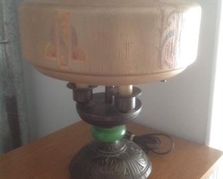 Antique lamp....works!   Presale $75