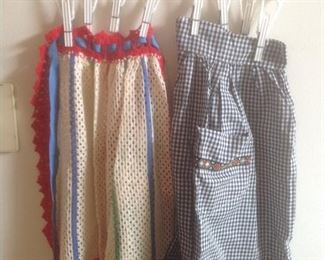 Vintage aprons