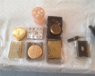 Vintage powder compacts...selling $8-12