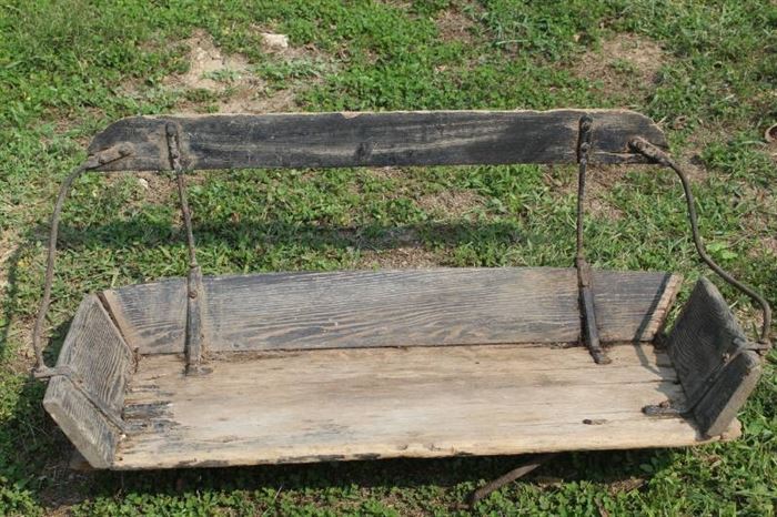 Antique Buggy Seat 40" Wide x 17" Seat Depth