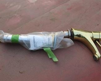 Cool Mid Century Gold Bathroom Faucet Friedrich Grohe