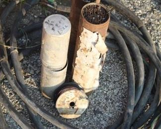 Heavy Duty Welding Cord, (3) Tubes of Sticks and (1) Wire