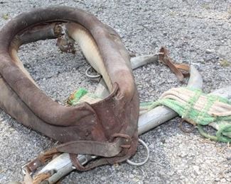 Antique Horse Collar and Yokes