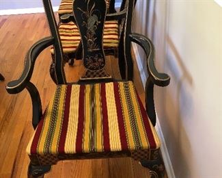 Chinoiserie - 2 arm chairs, 2 side chairs, by Hickory Chair