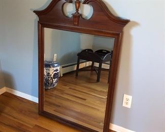 Ethan Allen Georgian Court Cherry Mirror