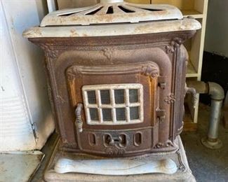 Large Vintage Wood Stove