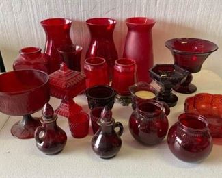 Red Dishes Old and New