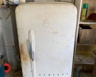 Vintage Admiral Refrigerator